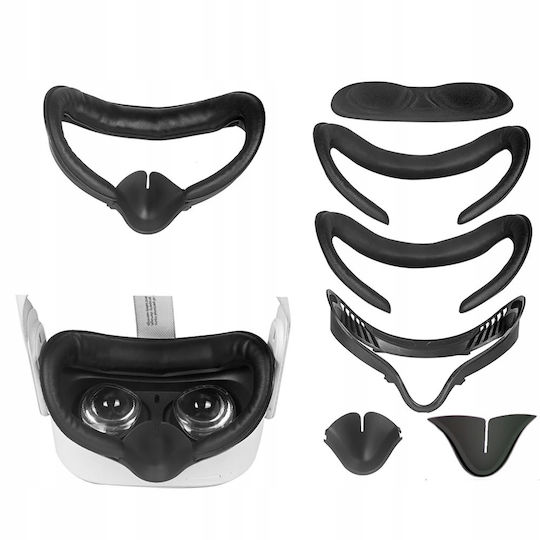 Vortex Virtual Reality Vortex Virtual Reality Controller-Zubehörsets Für Oculus Quest 2 Mit 6 Gesichtskissen
