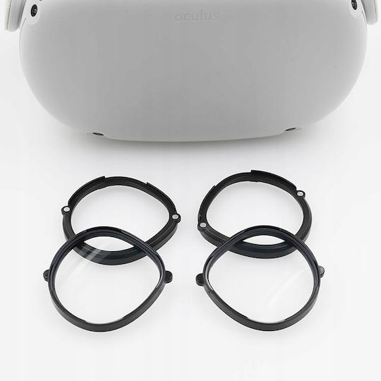 Vortex Virtual Reality Μαγνητικοί Anti-Blue φακοί Oculus Quest 1/2 & Rift S Magnetic Lenses σε Μαύρο χρώμα