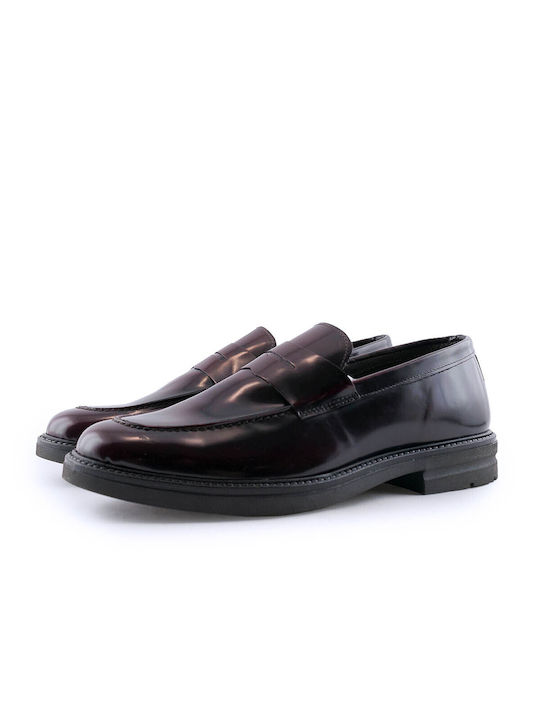 Fentini Men's Casual Shoes Burgundy