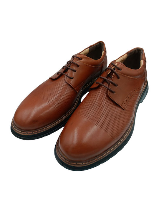 Men's Leather Casual Shoes Brown