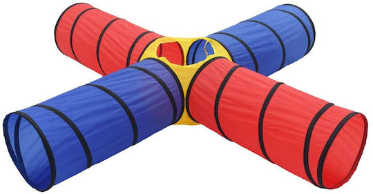 vidaXL vidaXL Play Tent Tunnel Multicolour for 6 Years Old and Above