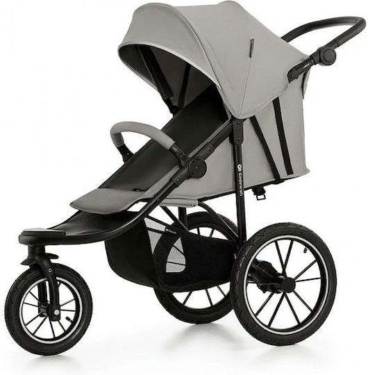Kinderkraft Helsi Καρότσι Μωρού Kατάλληλο για Nεογέννητο Dust Grey