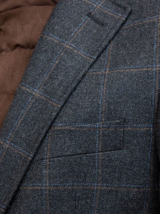 Ανδρικό Σακάκι Gray/Brown