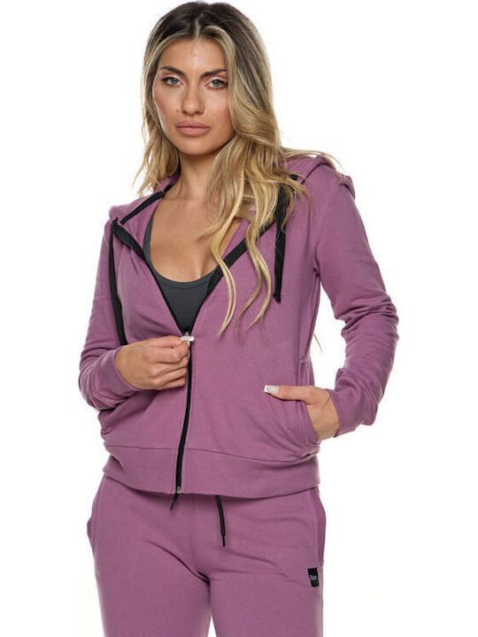Women's Sweatshirt Jacket Hooded Rotten Apple