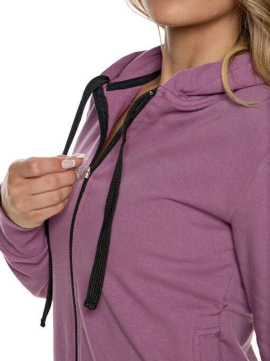 Women's Sweatshirt Jacket Hooded Rotten Apple