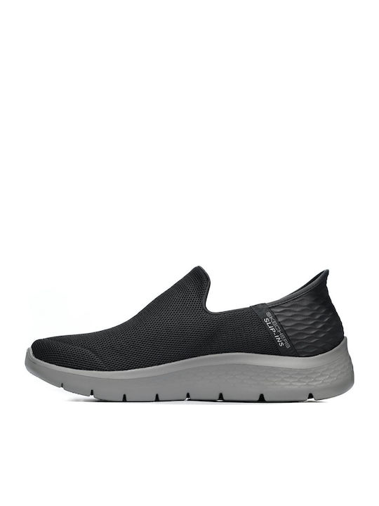 GO WALK FLEX Men's Slip-Ons Black
