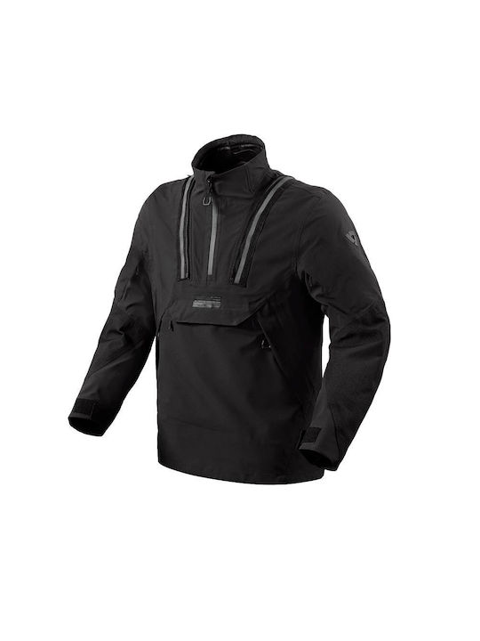 Rev'IT Winter Herren Motorradjacke Cordura Wasserdicht Schwarz