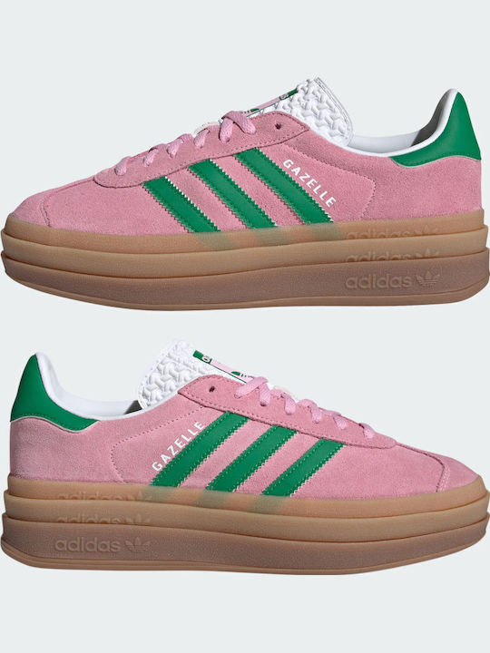 Gazelle Indoor Γυναικεία Chunky Sneakers Trupnk / Green / Ft