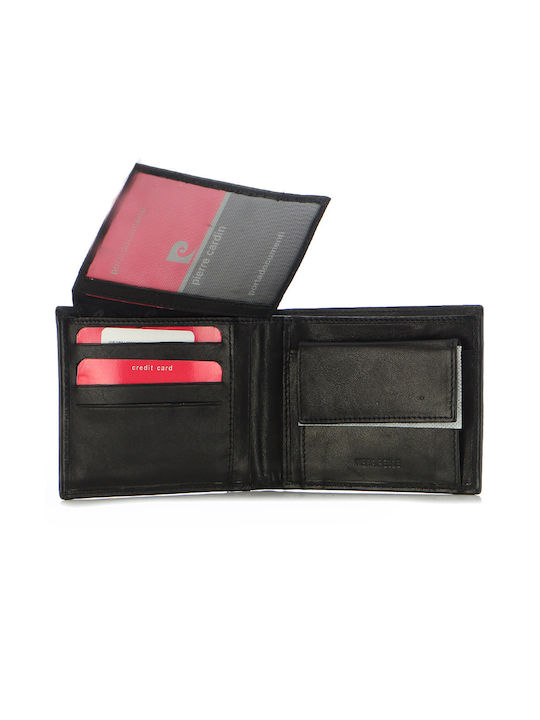Leather Men's Wallet Cards Black