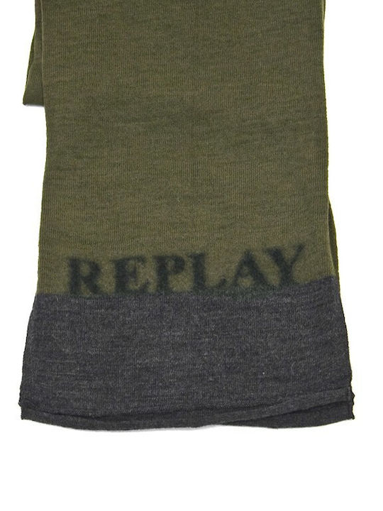 Replay Men's Scarf Khaki