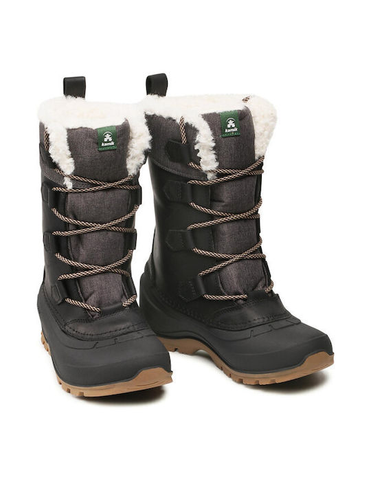 Damenstiefel Schwarz