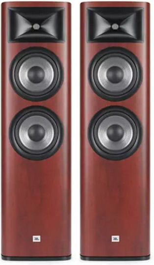 JBL Studio 690 Ζεύγος Ηχείων Hi-Fi Δαπέδου 2.5 Δρόμων Καφέ