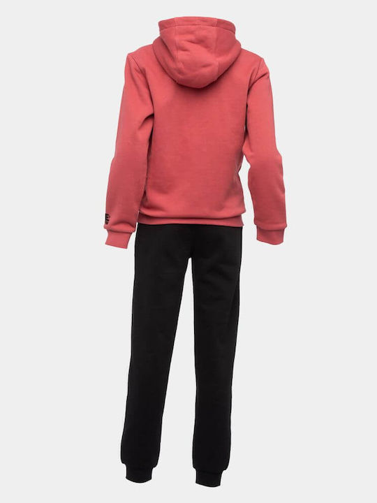 Παιδικό Σετ Φόρμας Pastel Red 2τμχ