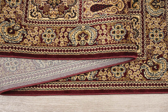 Newplan Persia 6283 Rug Rectangular with Fringes Burgundy