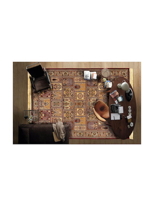 Newplan Persia 6283 Χαλί Διάδρομος με Κρόσια Burgundy 80x150cm