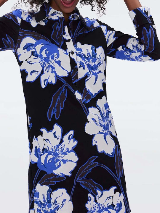 Diane Von Furstenberg Dress All Day Black