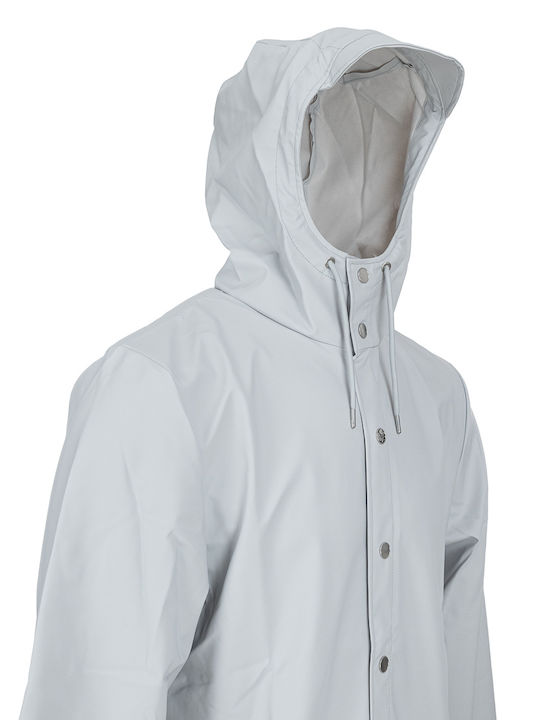 Rains Men's Jacket Waterproof White