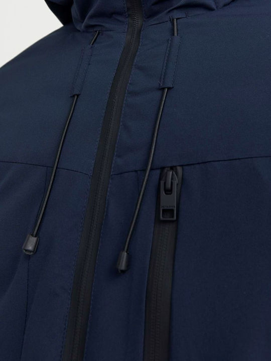 Winter Jacke Parka Wasserdicht Navy Blazer