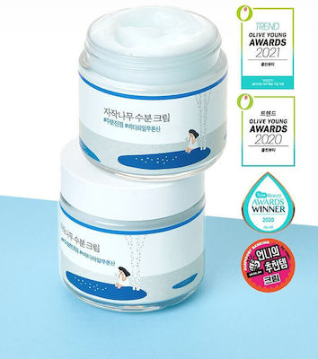 Round Lab Moisturizing Cream Face Day for Sensitive Skin with Collagen 80ml