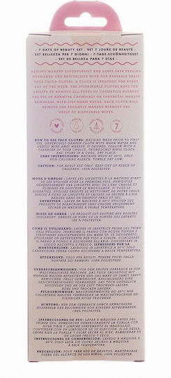 Danielle Creations Reusable Cloths Αφαίρεσης Μακιγιάζ Προσώπου 7τμχ
