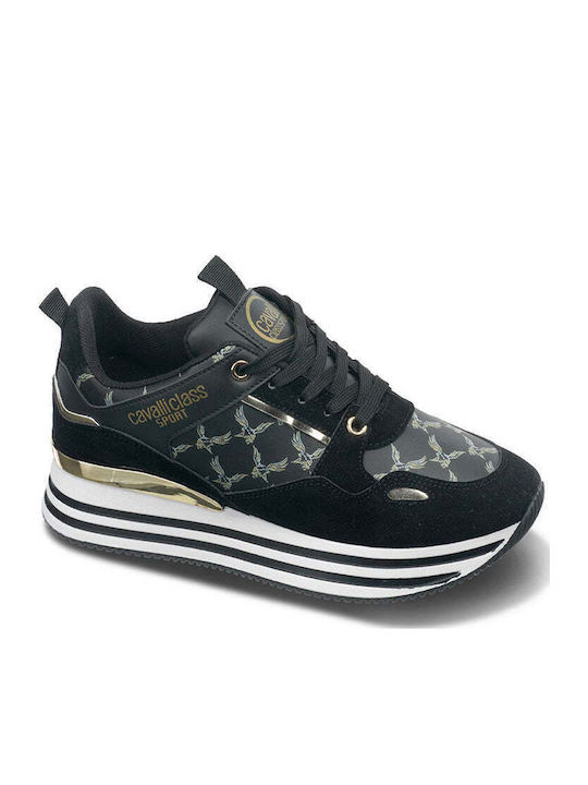 Γυναικεία Flatforms Sneakers Μαύρα