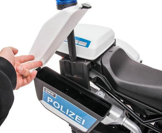 Παιδική Μηχανή Licensed Bmw F850 Gs Police Ηλεκτροκίνητη 12 Volt Λευκή