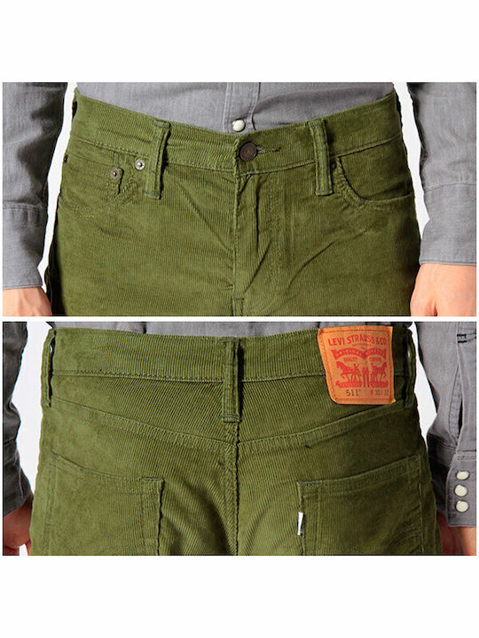 Levi's Fit Ανδρικό Παντελόνι Τζιν σε Slim Εφαρμογή Πράσινο