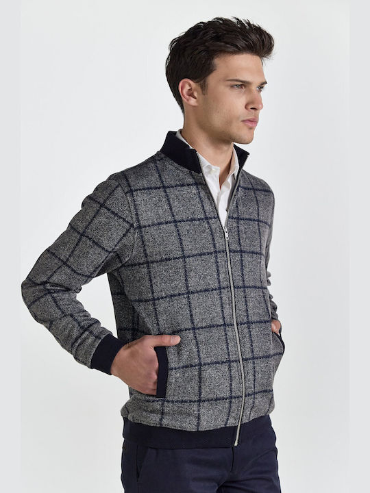 Monte Napoleone Men's Cardigan Gray