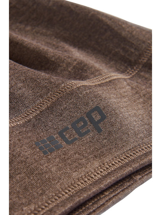 Beanie Unisex Σκούφος Πλεκτός σε Καφέ χρώμα