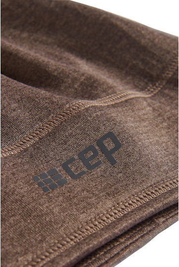 Beanie Unisex Σκούφος Πλεκτός σε Καφέ χρώμα