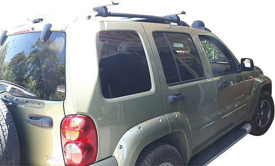 Menabo (with Roof Rack Legs and Lock) Silver