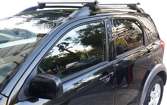 Menabo (with Roof Rack Legs and Lock) Silver