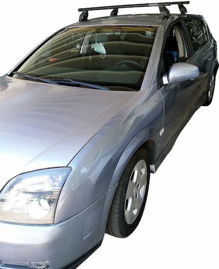 Menabo (with Roof Rack Legs and Lock) Black