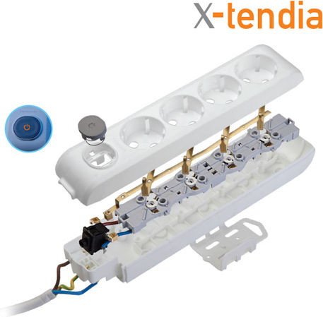 Panasonic 6-Outlet Power Strip with 5m Cable