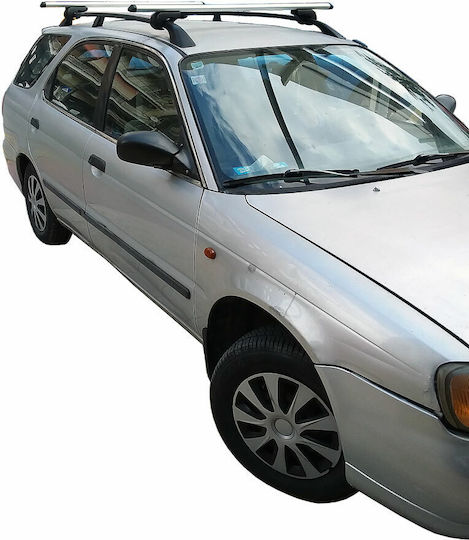 Menabo (with Roof Rack Legs) Silver