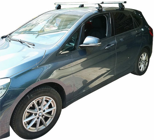 Menabo (with Roof Rack Legs and Lock) Silver