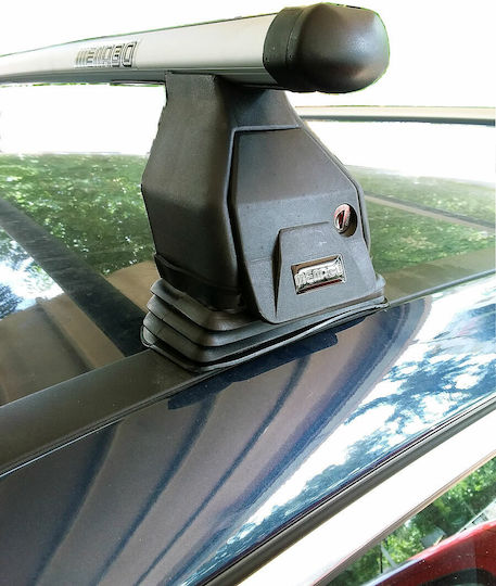 Menabo (with Roof Rack Legs) Silver