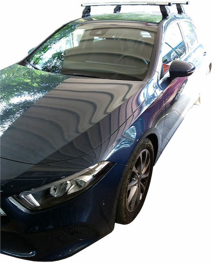 Menabo (with Roof Rack Legs) Silver