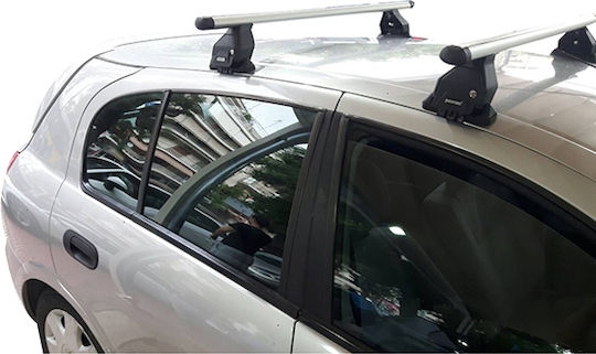 Menabo (with Roof Rack Legs) Silver