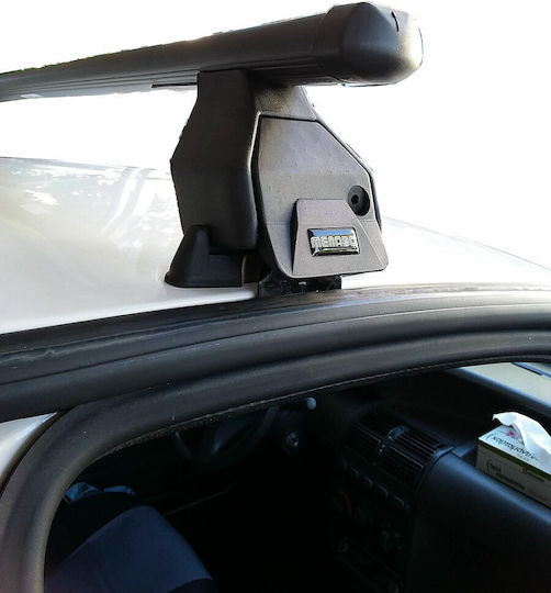 Menabo (with Roof Rack Legs) Silver