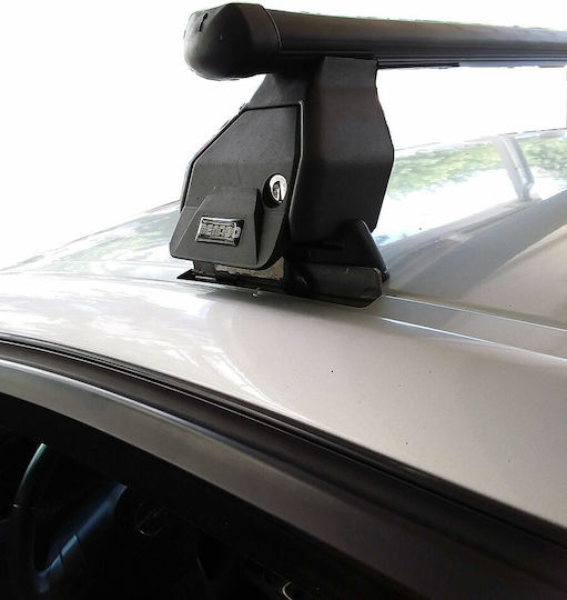 Menabo für Opel Vectra (mit Dachträgerfüßen) Silber