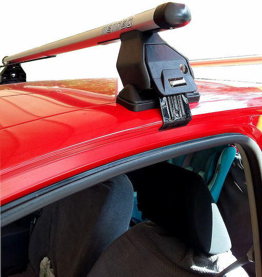 Menabo (with Roof Rack Legs) Silver