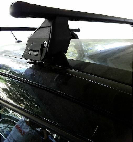 Menabo (with Roof Rack Legs) Silver