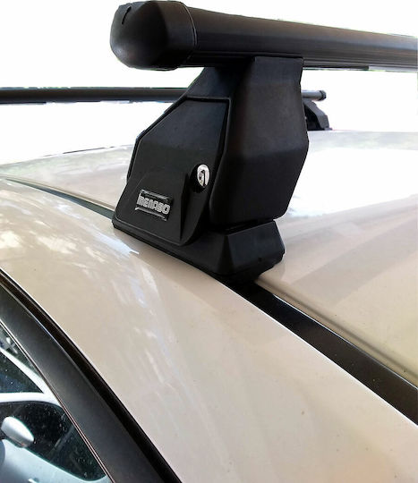 Menabo (with Roof Rack Legs) Silver