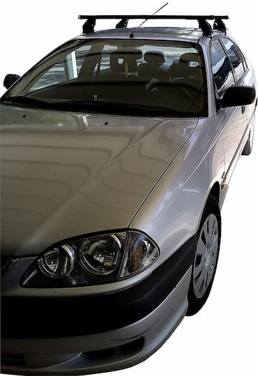 Menabo Таванни Стелки За Автомобил Стоманени За Тойота Авенсис 4D 1997-2003 Комплект С Крака Сребристи МП.TAVENSIS.16