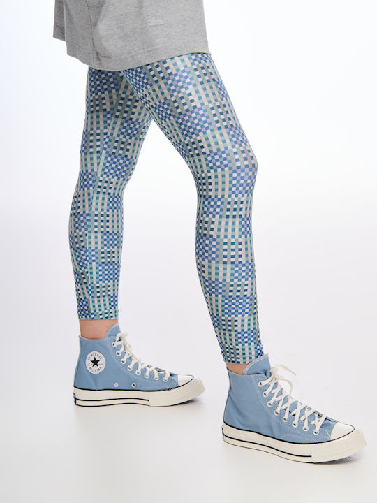 Lynn Women's Cropped Everyday Legging High Waisted Green.