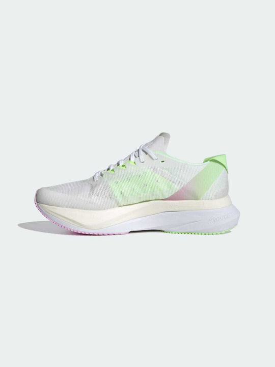 Adizero Boston 12 Мъжки Спортни обувки Running Бял