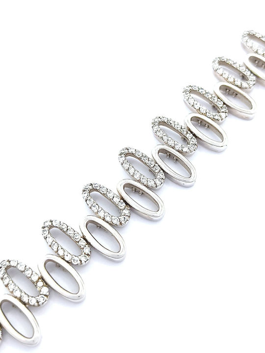 PS Silver Bracelet Riviera made of Silver with Zircon