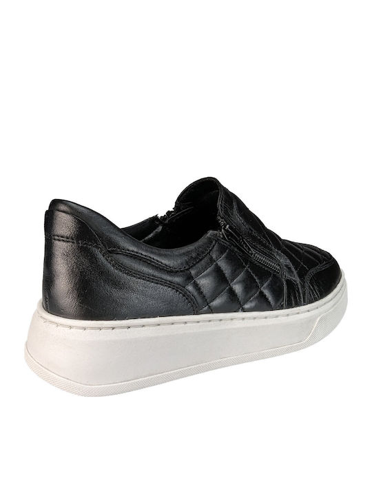 Ανατομικά Γυναικεία Slip-On Μαύρα