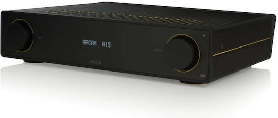 Arcam Radia Series A15 Integrated Hi-Fi Amplifier Stereo 120W/4Ω 80W/8Ω Black